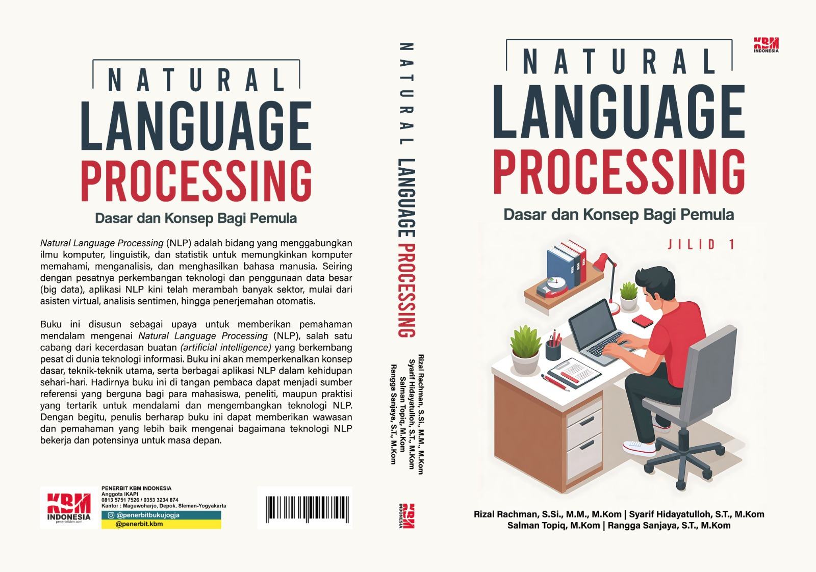 Cover buku NATURAL LANGUAGE PROCESSING: Dasar dan Konsep Bagi Pemula Jilid 1