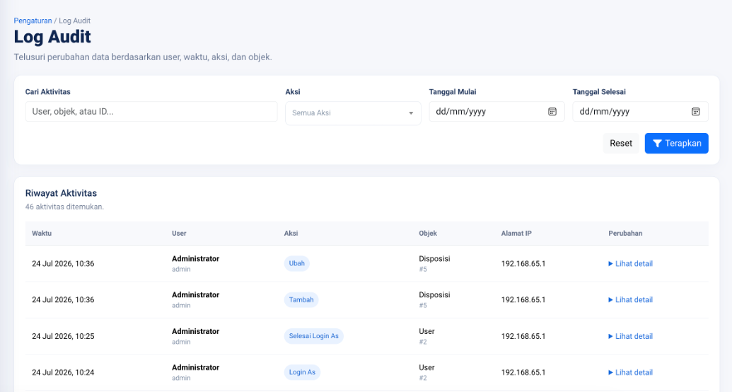 Log Audit
