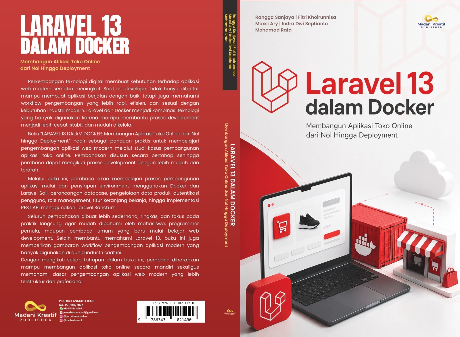 Laravel 13 dalam Docker: Membangun Aplikasi Toko Online dari Nol Hingga Deployment